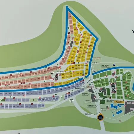 مكان تخييم Mobil-home Le Manosely Confort 6 Pers Climatise-plages A Proximite آجد