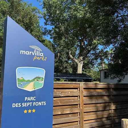 אתר קמפינג Mobil-home Le Manosely Confort 6 Pers Climatise