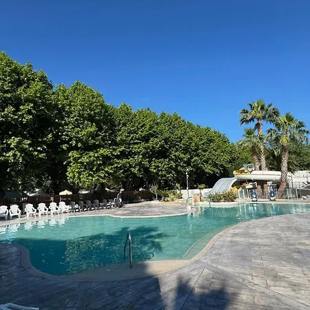 אתר קמפינג Mobil-home Le Manosely Confort 6 Pers Climatise *